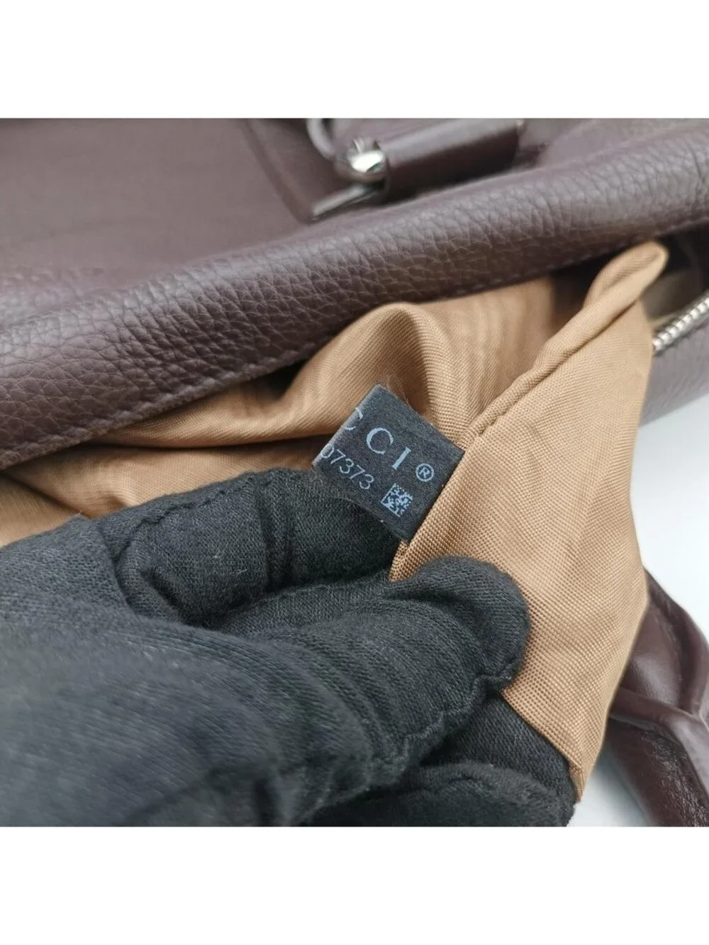 Gucci Business Briefcase Brown Leather